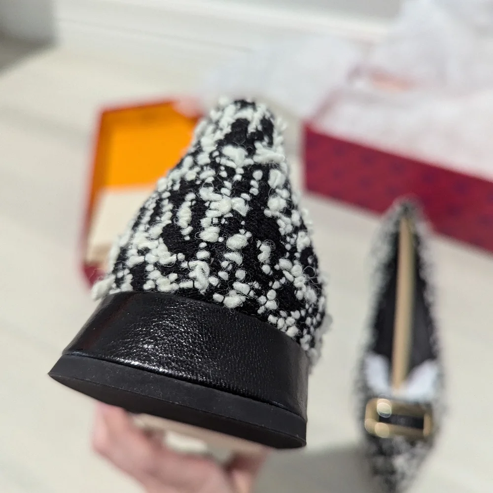 Tory Burch Georgia Pointed Toe Flat - Picture 5 of 13